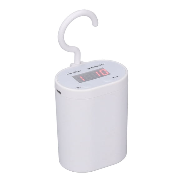 Automatic Watering System, Automatic Drip Irrigation Kit, Compact Plant Self Watering System with Timer White, Reliable Save Water Indoor Watering System for Potted