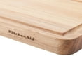 thumbnail image 3 of Kitchenaid Classic Rubberwood Cutting Board, 8-inches x 10-inches, Natural, 3 of 9