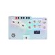 thumbnail image 5 of Mini GP2040 Fightstick Game Pad Teclado Cherry MX Switch para PS3//Switch/Para Mister/Steam White, Blanco, 5 of 5