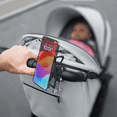 thumbnail image 2 of Mighty Mount Mag-Safe Stroller Clamp Phone Mount for iPhone & Android, 2 of 5