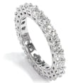 thumbnail image 3 of Pompeii 2 3/8ct Diamond Eternity Ring 14k White Gold (H-I,I2-I3), 3 of 4