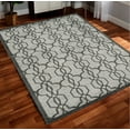 thumbnail image 2 of Linon Platinum Area Rug Collection, Gray and Black, 5' x 7'6", 2 of 3