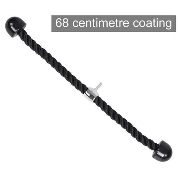 Domqga Musculus Biceps Triceps Tension Rope Bodybuilding Gym Push Pull Press Cable Attachment,Cable Attachment, Gym Cable Attachment