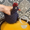 thumbnail image 4 of Vikakiooze Cute Chicken Pot HolderTemplate DIY Glove Making Template Ruler Sewing Ruler, 4 of 5