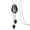 Silver + Grey, variant on Jiaroswwei Fashion Women Long Dress Sweater Chain Tulip Pendant Ornament Necklace Jewelry
