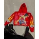 thumbnail image 4 of Sudadera con capucha y cremallera estilo hip hop rock de estilo europeo y americano de 2024 para mujer, chaqueta holgada informal Y2k, sudadera retro de gran tamaño para hombre, 4 of 5