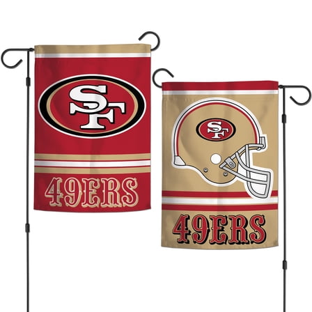 NFL San Francisco 49ERS Name 12" x 18" Garden Flag