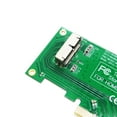 thumbnail image 3 of PCI Express PCIE X4 to M.2 SSD Adapter Riser Card Converter for Apple 2013 2014 2015 MacBook Air A1465 A1466 Mac Pro MD878 ME253 Blue, 3 of 6