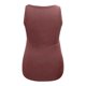 thumbnail image 5 of Playeras,Blusas y Tops,Ropa para Mujer Mujeres camisetas sin mangas Dressy Casual Mujeres Casual Sólido Cuello Redondo Botón Sin Mangas Punto Empalme Chaleco Camisa Top (Red, XXL), 5 of 6