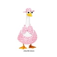 thumbnail image 4 of AZXY Porch Goose Outfits, 23" Porch Goose Clothes for Lawn Yard Patio Decoration, Goose Clothing for Cement Plastic Goose, Goose Cloth Summer Beach Polka‑Dot Costume Set, Garden Goose Statue Decor, 4 of 7