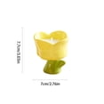 thumbnail image 3 of Soy Scented Candle in Ceramic Jar | Rose Flower Shape for Home Decor & Aromatherapy Gift, 3 of 6