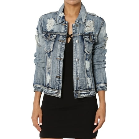 Download TheMogan - TheMogan Women's Distressed Open Back With ...