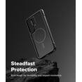 thumbnail image 6 of Ringke Fusion Bold Magnetic [Compatible with MagSafe] for Galaxy S26 Ultra Case, Enhanced Grip Shockproof Frame Protective Phone Cover - Black, 6 of 11