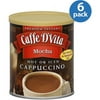 Caffe D'Vita Mocha Cappuccino Mix, 16 oz, (Pack of 6)