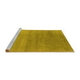 thumbnail image 2 of Ahgly Company Machine Washable Indoor Rectangle Oriental Yellow Industrial Area Rugs, 3' x 5', 2 of 4