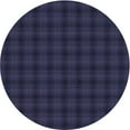 thumbnail image 1 of Ahgly Company Machine Washable Indoor Round Transitional Deep Periwinkle Purple Area Rugs, 7' Round, 1 of 7