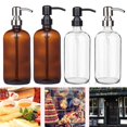 thumbnail image 2 of Stainless Steel Dispenser Bottle Soap Dispenser Bottle with Rustproof Pump, 2 of 6