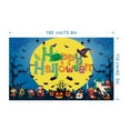 thumbnail image 2 of POINTERTECK Halloween Backdrop Decoration Wear-resistant Durable Easy to Use Banner for Halloween Holiday Parties, 2 of 2