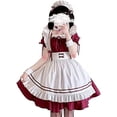 thumbnail image 4 of Story Anime delantal para ayudante en limpieza francés Lolita disfraz Cosplay conjunto, 4 of 5