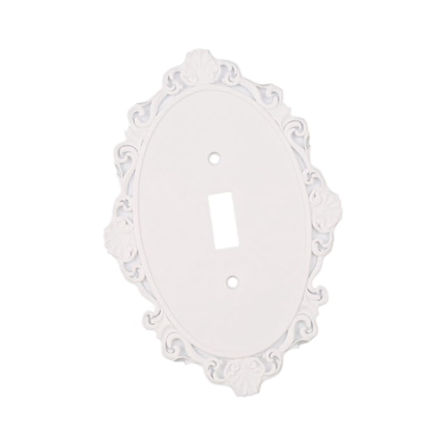 Luzkey Light Switch Cover Wall Plate Rustic Wallplate Decorative Easy to Install Outlet Cover for Farmhouse Style C