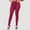 Wine, variant on Women's Jeans High Rise Bootcut Fashionable High Waisted Hip Hugging Oversized Elastic Tight Fitting Washed Small Leg Jeans