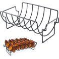 thumbnail image 1 of BBQ Ribs Rack, Grilling Smoking Ribs Rack, Bbq Rib Rack Rack, Rack for Ribs, Fits Gas and Charcoal Grills, for Grilling Steaks, 1 of 5
