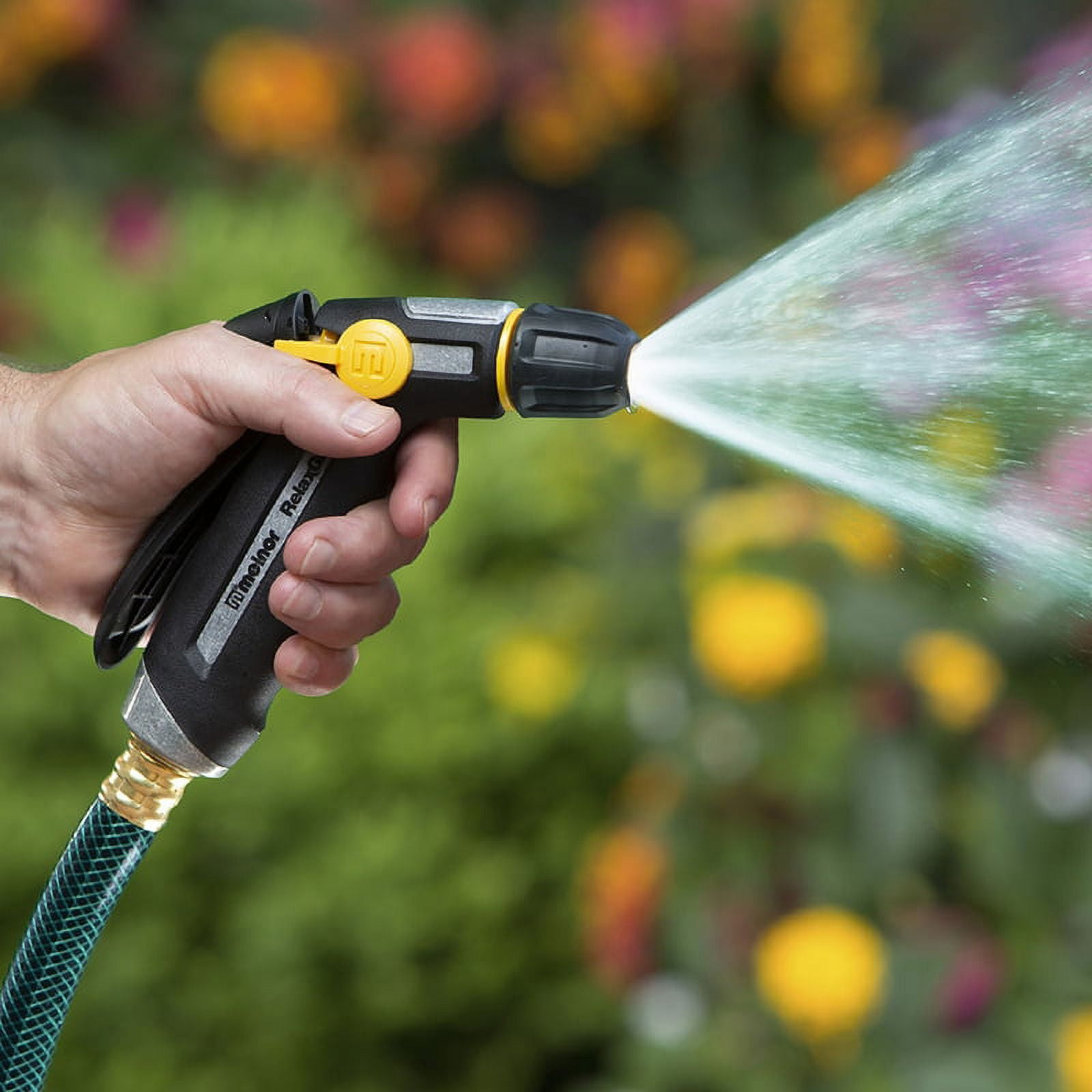 Melnor  RelaxGrip  Adjustable Metal  Hose Nozzle