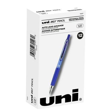 UPC: 0030246701270 | Uniball Mechanical Pencil HB #2  Medium Point (0.7mm)  Blue  12 Count