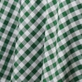 thumbnail image 3 of Efavormart 60x102" Green/White Perfect Picnic Inspired Checkered Polyester Tablecloths For Party Event Decor, 3 of 8