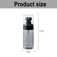 thumbnail image 2 of 4PCS Botellas de spray de viaje Botellas de spray de plástico transparente vacías recargables Atomizador de enjuague bucal de perfume Botella de aerosol de tamaño de viaje - Gris, 2 of 6