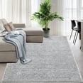thumbnail image 2 of CAROMIO Area Rug with Shaggy Fluffy Surface Modern Solid Shag Plush Rug Luxury Thick Shaggy Rug for Bedroom Kids Room Living Room, 5' x 8' Gray, 2 of 7