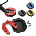 thumbnail image 2 of 1PC Universal Motorcycle Kickstand Extender Foot Side Stand Extension Pad Plate, 2 of 10