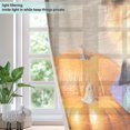 thumbnail image 4 of 2 Panels Set Blackout Curtains Thermal Insulated Sun Protection Room Darkening Drapes for Bedroom Cute Pomeranian Dog and Pumpkins, 4 of 7