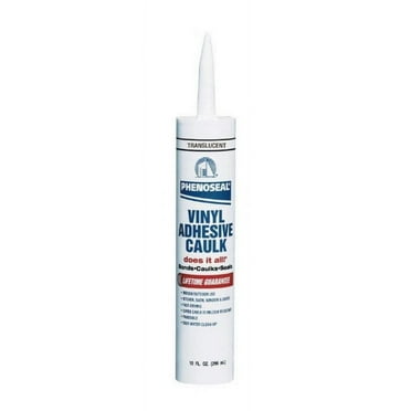 Dap Products Phenoseal Does It All! Vinyl Adhesive Caulk, Transluscent, 00006, 10.0 Fl Oz