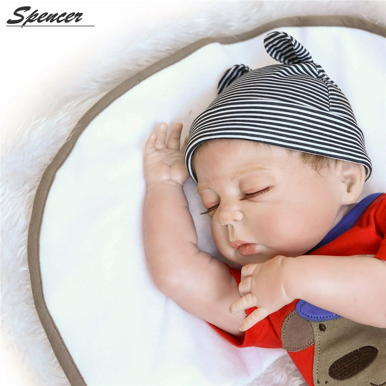 Boy reborn deals dolls eyes closed