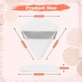 thumbnail image 3 of 10 Pcs Triangle Powder Puff to Make Your Skin Flawless Setting Powder Puff - Beauty Puff for Cosmetics - Under Eyes and Corners Makeup Tool, 3 of 5