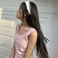 thumbnail image 3 of Laklulu Diademas Diademas para Mujer - Diademas de Hierba de Verano de ratán Diademas Tejidas de Rafia Anchas Preciosas para niñas Diademas para el Cabello de ratán para el Cabello de Mujer, 3 of 5