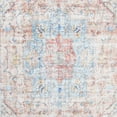 thumbnail image 3 of SAFAVIEH Saffron Algernon Distressed Oriental Area Rug, Rust/Blue, 5' x 8', 3 of 4