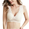 thumbnail image 1 of DPTALR Woman's Solid Color No Buckle Lace Thin Style Ventilate Bra Without Steel Rim, 1 of 7