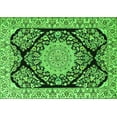 thumbnail image 1 of Ahgly Company Indoor Rectangle Medallion Green Traditional Area Rugs, 8' x 10', 1 of 1