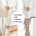 thumbnail image 6 of Sunflower Curtain Tiebacks 2 Pack Daisy Curtain Holdbacks Boho Curtain Ties Cute Flower Curtain Ties Decorative for Bedroom Window Treatment, 6 of 6