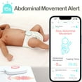 thumbnail image 3 of Sense-U Smart Baby Abdominal Movement Monitor - Tracks Baby's Abdominal Movement, Temperature, Rollover, Sleeping Position and Humidity on Smartphone and Base Station - Anytime, Anywhere, Pink, 3 of 8