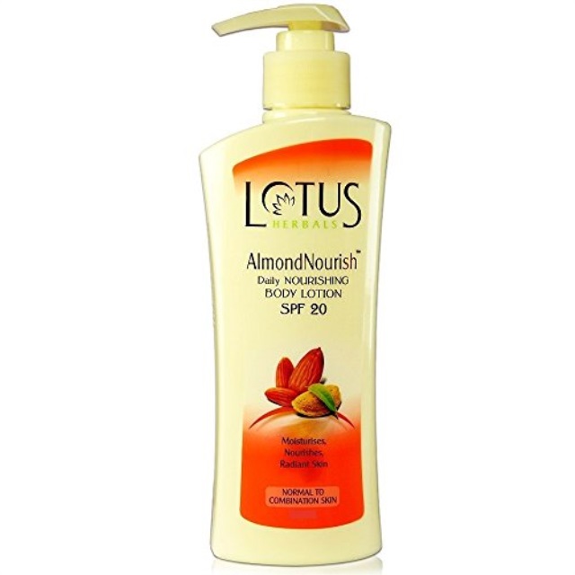 lotus herbal body lotion