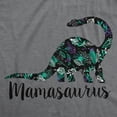 thumbnail image 2 of Womens Mamasaurus Dinosaur Mom T Shirt Gift for Mothers Day Funny Cool Graphic Womens Graphic Tees, 2 of 7