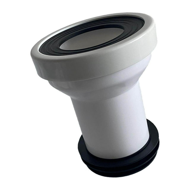 kurtrusly Offset Toilet Flange Connector Tub Waste Drain System Repair Kit Straight Not Shift