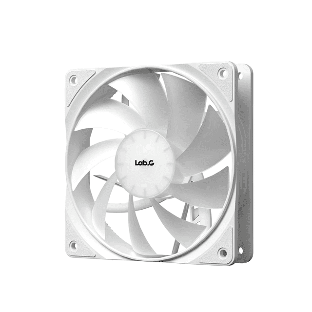 Ventilador de Pc 120mm Silencioso Sin Luz Para Pc Lab.G Blanco