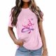 thumbnail image 1 of Camisetas de Manga Corta para las Mujeres, Lindo Pollo Granja Impresión Camiseta, Casual Mamá Tee Blusa Ligera, 1 of 3