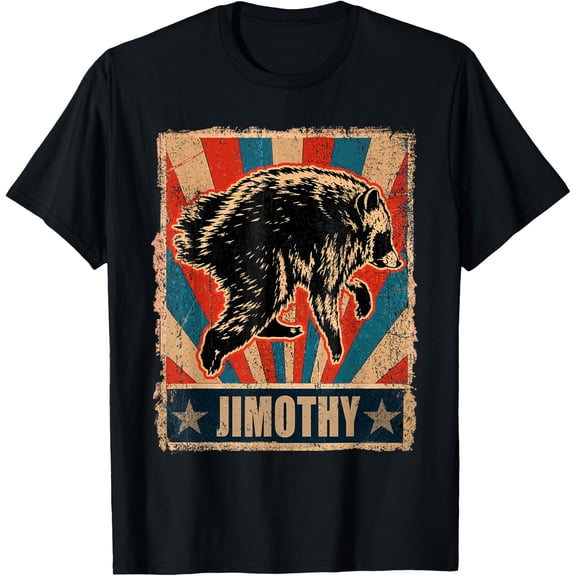 Jimothy Viral Raccoon Shirt Funny Trash Panda Wildlife T-Shirt Unisex S-5XL Hot Trending Shirt Birthday Gift