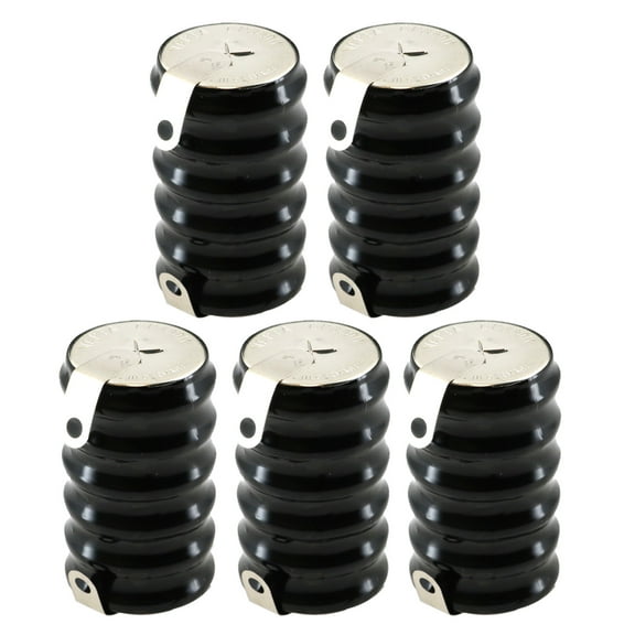 5x 6/CP300H-TABS 7.2V 300mAh NiMH Battery w/TABS for Solar,Lights, Car Tracking