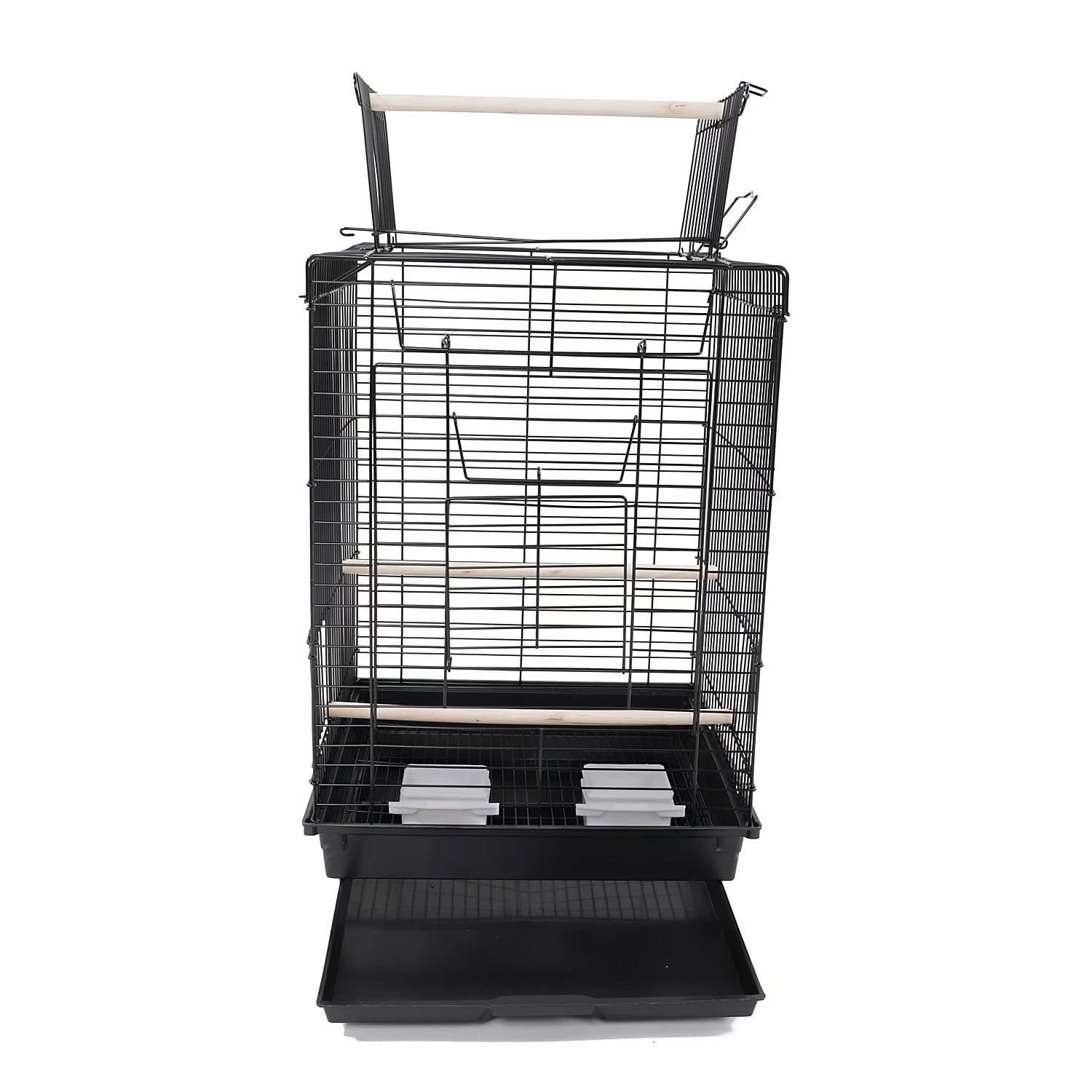 23 Bird Cage Play Top Parrot Atiels Parakeet Macaw Finch 23 Bird Cage Play Top Parrot Atiels Parakeet Macaw Finch Atoo Prevue Wrought Iron Flight W Stand Perch Pet Supplies Com